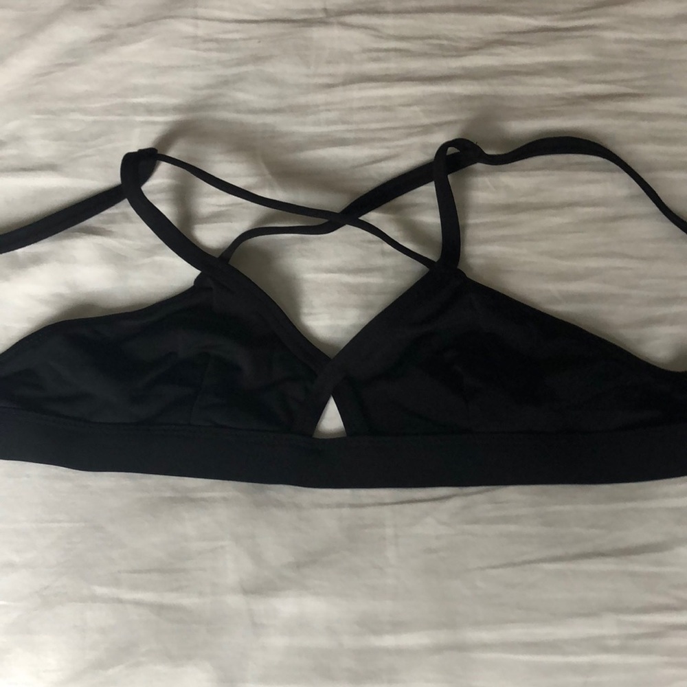 BOND by chromat urban Outfitters black bikini top